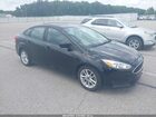 2018 Ford Focus Se Black vin: 1FADP3F2XJL327583