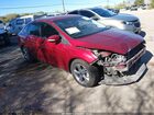 2017 Ford Focus Se Red vin: 1FADP3FE2HL285009