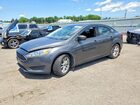 2018 Ford Focus Se Gray vin: 1FADP3FE3JL226055