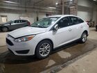 2017 Ford Focus Se White vin: 1FADP3FE5HL251002