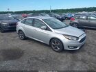 2017 Ford Focus Se Silver vin: 1FADP3FE7HL266021