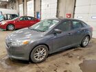 2018 Ford Focus Se Gray vin: 1FADP3FE9JL217263