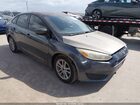 2018 Ford Focus Se Gray vin: 1FADP3FE9JL233267