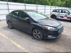 2017 Ford Focus Se Black vin: 1FADP3FEXHL276459