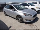 2017 Ford Focus Sel Silver vin: 1FADP3H20HL237169