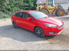 2017 Ford Focus Sel Red vin: 1FADP3H21HL275784
