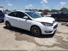 2018 Ford Focus Sel Белый vin: 1FADP3H23JL282645