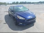 2017 Ford Focus Sel Blue vin: 1FADP3H25HL346114