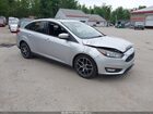 2017 Ford Focus Sel Silver vin: 1FADP3H28HL207532