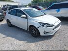 2018 Ford Focus Sel White vin: 1FADP3H28JL242979