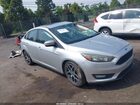 2017 Ford Focus Sel Silver vin: 1FADP3H2XHL275380
