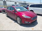 2016 Ford Focus Titanium Burgundy vin: 1FADP3J24GL212171