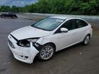 2016 Ford Focus Titanium White vin: 1FADP3J25GL383026