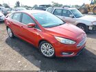 2018 Ford Focus Titanium Orange vin: 1FADP3J27JL281007