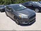 2016 Ford Focus Se Gray vin: 1FADP3K20GL237891