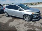 2016 Ford Focus Se Silver vin: 1FADP3K24GL216011