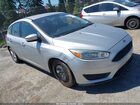 2017 Ford Focus Se Gray vin: 1FADP3K24HL246403