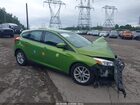 2018 Ford Focus Se Зеленый vin: 1FADP3K24JL307156