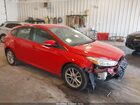 2017 Ford Focus Se Red vin: 1FADP3K25HL217606