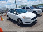 2017 Ford Focus Se White vin: 1FADP3K25HL267387