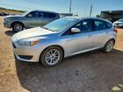 2016 Ford Focus Se Silver vin: 1FADP3K27GL208971