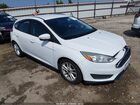 2016 Ford Focus Se White vin: 1FADP3K29GL223097