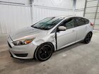 2017 Ford Focus Se Silver vin: 1FADP3K29HL318941