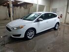 2018 Ford Focus Se White vin: 1FADP3K29JL298776