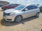 2016 Ford Focus Se Silver vin: 1FADP3K2XGL336766