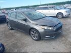 2016 Ford Focus Se Gray vin: 1FADP3KEXGL232336
