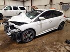 2017 Ford Focus St White vin: 1FADP3L98HL326783