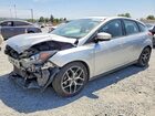2017 Ford Focus Sel Silver vin: 1FADP3M20HL333258