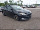 2018 Ford Focus Sel Black vin: 1FADP3M20JL255358