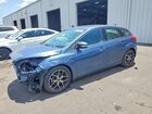 2018 Ford Focus Sel Blue vin: 1FADP3M26JL266204