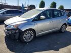 2017 Ford C-max Se Silver vin: 1FADP5EU5HL108068