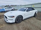 2019 Ford Mustang Gt White vin: 1FATP8FF6K5104393