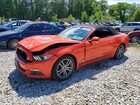 2016 Ford Mustang Orange vin: 1FATP8UH0G5292193