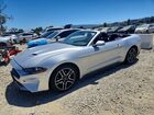2018 Ford Mustang Silver vin: 1FATP8UH1J5155089