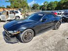 2021 Ford Mustang Black vin: 1FATP8UH6M5120519