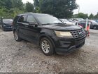 2016 Ford Explorer Black vin: 1FM5K7B81GGD04284