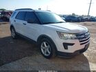 2018 Ford Explorer   White vin: 1FM5K7B81JGC45129