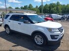 2016 Ford Explorer   Белый vin: 1FM5K7B83GGC31094