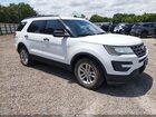 2016 Ford Explorer   White vin: 1FM5K7B87GGC37464