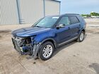 2017 Ford Explorer Xlt Blue vin: 1FM5K7D80HGA91049