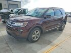 2018 Ford Explorer Xlt Burgundy vin: 1FM5K7D80JGA41290