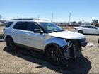 2018 Ford Explorer Xlt Silver vin: 1FM5K7D80JGC72206