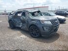 2017 Ford Explorer Xlt Gray vin: 1FM5K7D83HGD16726
