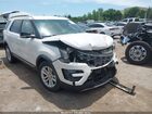 2016 Ford Explorer Xlt White vin: 1FM5K7D84GGA03814