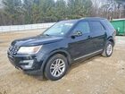 2017 Ford Explorer Xlt Black vin: 1FM5K7D84HGC51854