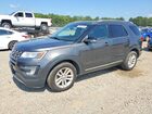 2017 Ford Explorer Xlt Gray vin: 1FM5K7D85HGA80578